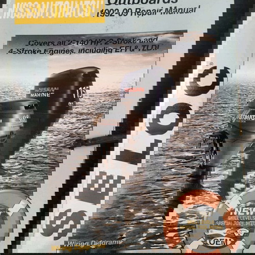 Tohatsu 1992-2009 Repair Manual σαν καινούργιο