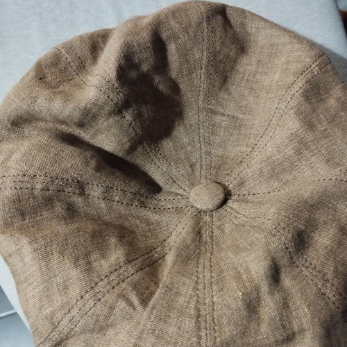 Stetson Summer Linen Cap like new, size L, beige