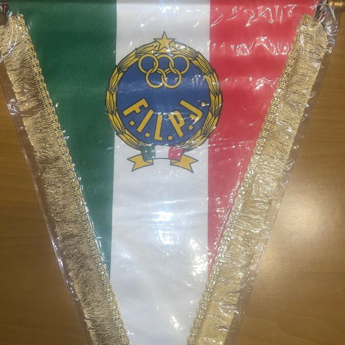 Karate Judo Italy Banner new, rare 1980s
