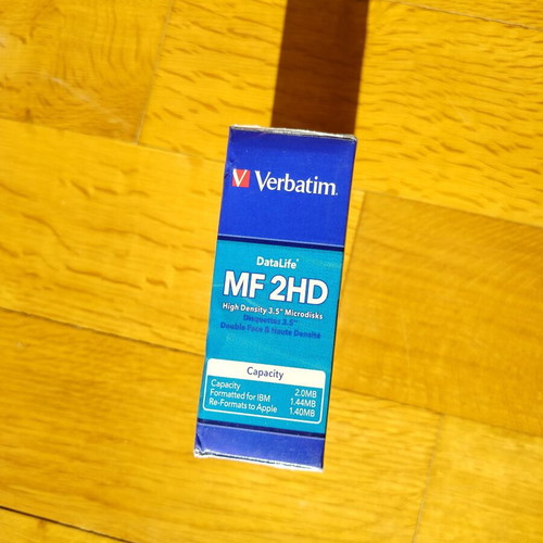 Verbatim 3.5" floppy disks pack of 10 new sealed