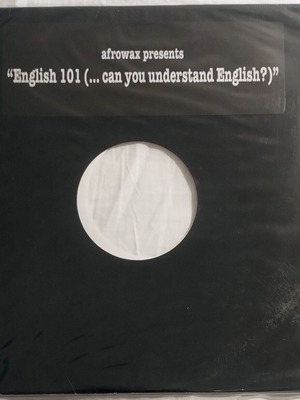 Afrowax English 101 βινύλιο μεταχειρισμένο, ηλεκτρονική