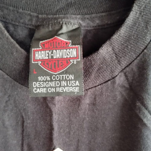 Harley Davidson T-Shirt women's Large black like new