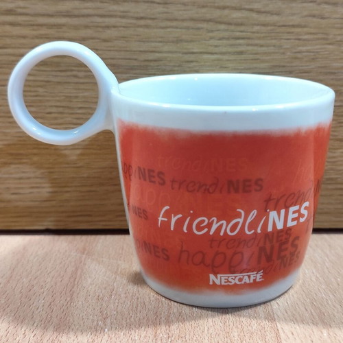 Nescafe friendlines promotional porcelain mug like new