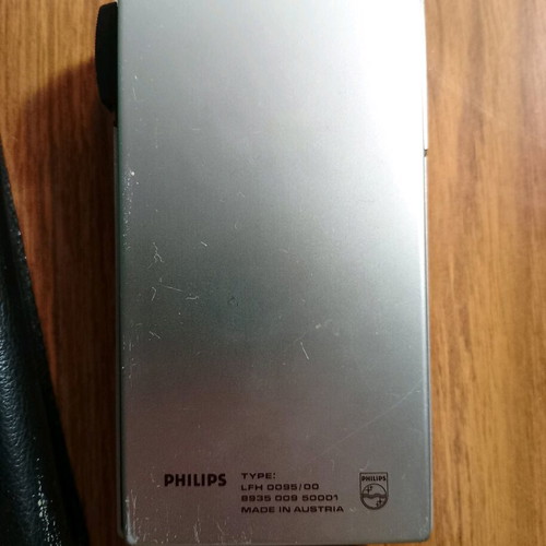 Philips 0095 Voice Recorder used with case