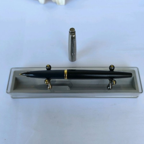 PARKER pen used tricolor made in France with case