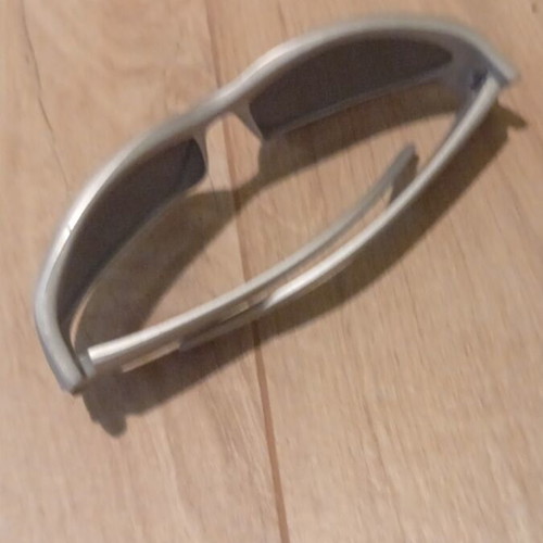 Sunglasses new, gray frame with black lens
