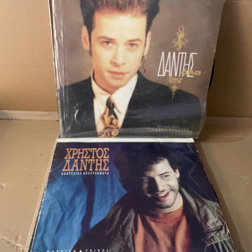 Vinyl records used, set of 15, laiko genre
