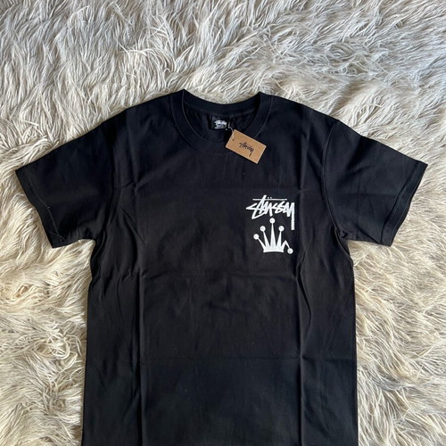 Stussy Stock Crown Tee size S new, black