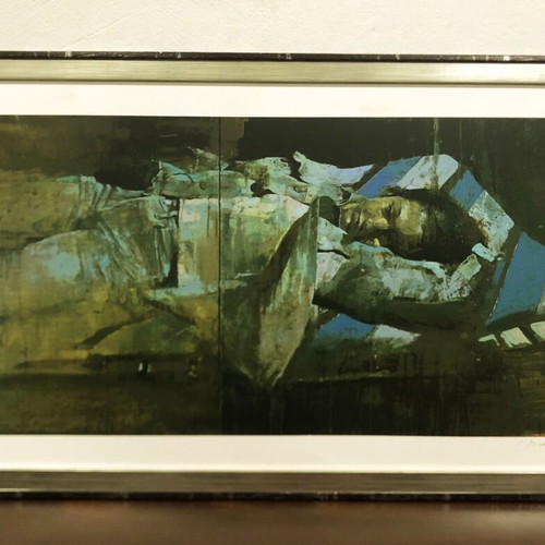 Giorgos Rorris signed and numbered silk screen print