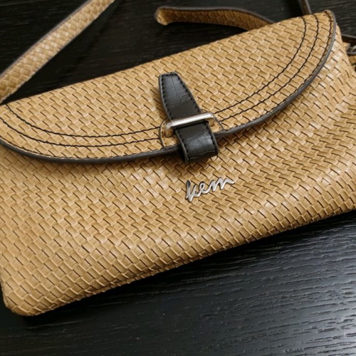 KEM shoulder bag mustard like new