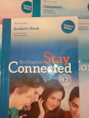 Stay Connected B2 Teacher's Books set like new, 5 volumes