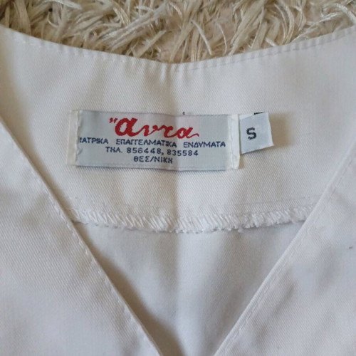 Anta hospital shirt white like new with bonus second shirt