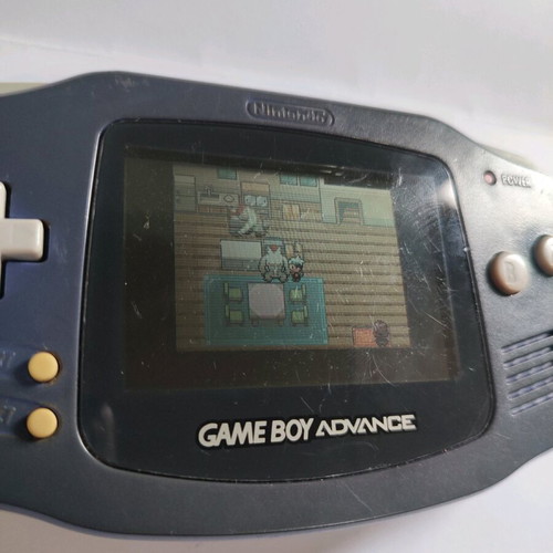 Emerald Pokemon GBA Cartridge Game Boy Advance SP used, functional