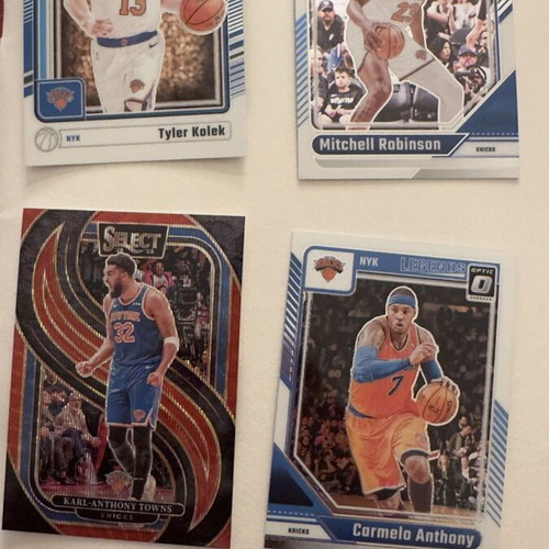 Knicks Loot Topps Chrome 2025, Panini Optic 2024/25, Panini Select 2024/25 like new