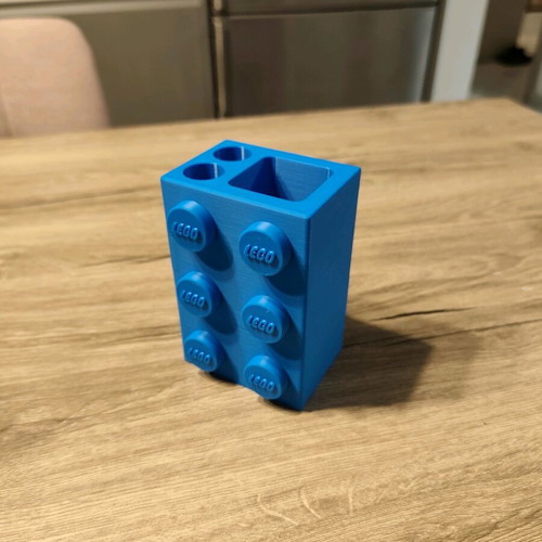 3D Printed Lego Brick Bathroom Holder New, modern organizer