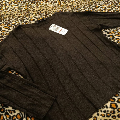 Mango women's blouse new, graphite color, size 38