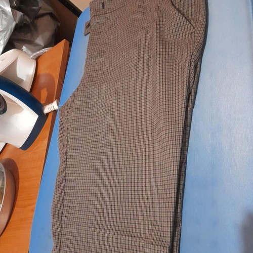 Benetton pants like new, beige and brown