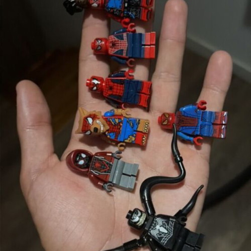 Lego Spider Man minifigures like new