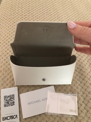 Michael Kors case new, white