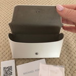 Michael Kors case new, white