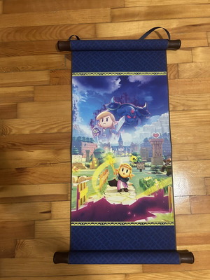 Zelda wall scroll