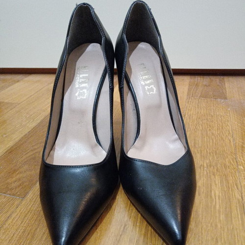 Ellen pumps size 40 used, red and black