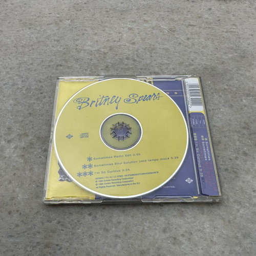 Britney Spears Sometimes CD single, pop