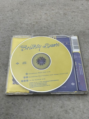 Britney Spears Sometimes CD single, pop