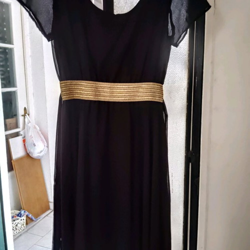 Fantasy asymmetrical black dress like new