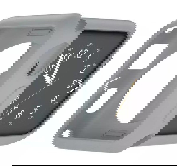 Soft Silicone Case Apple Watch 45mm & Λουράκι Γκρι