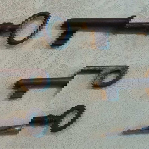 Παλιά κλειδιά μεταχειρισμένα, σετ 6 διαφορετικών μεγεθών