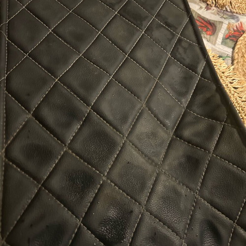 Moto seat cover quilted, baklava used for custom Harley Davidson motorcycles