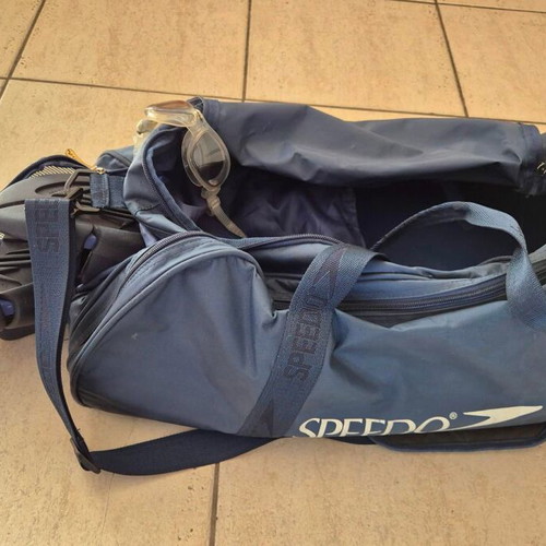 Speedo swimming bag used, blue, in excellent condition