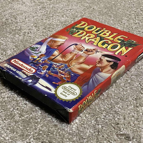 Double Dragon Nintendo NES used, European edition with box and sleeve
