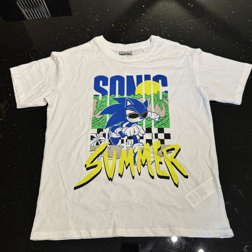 Sonic Shinsay T-shirt new, size 140 cm, white