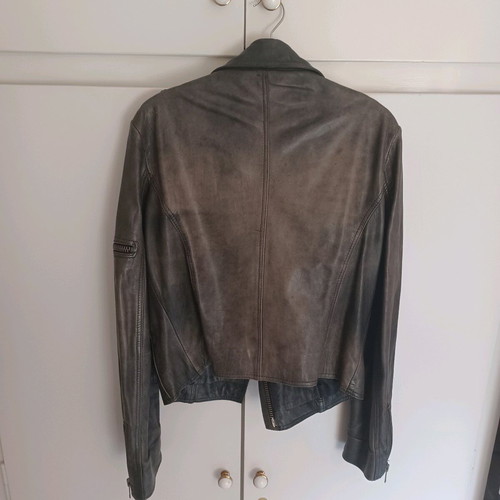 Vintage leather jacket Gestuz used, size M