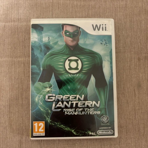 Green Lantern Rise of the Manhunters Nintendo Wii used, English complete