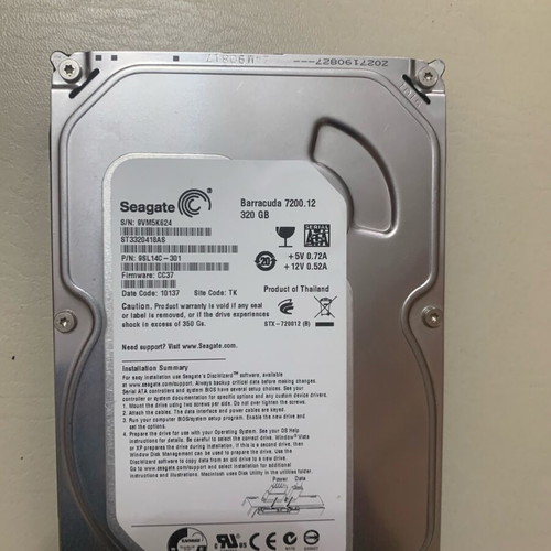Seagate HDD in excellent condition, fully functional