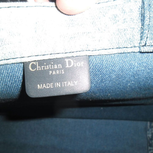 Τσάντα Christian Dior Book Totte denim καινούργια, μπλε