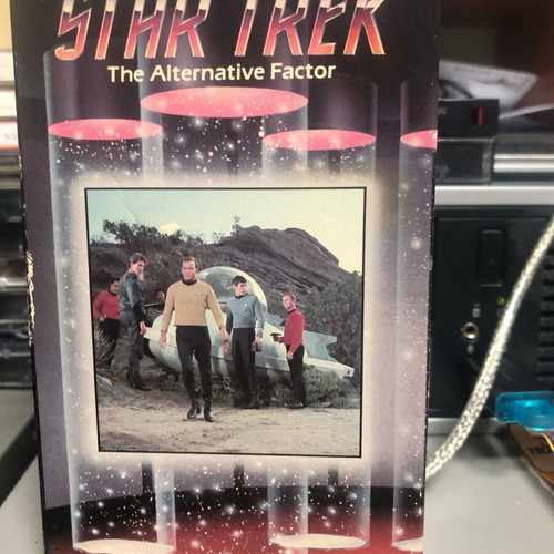 Star Trek The Alternative Factor Betamax video cassette used NTSC