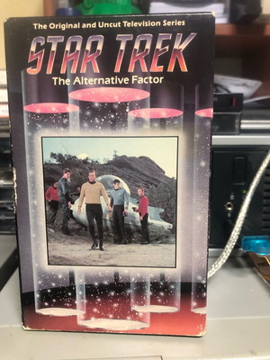 Star Trek The Alternative Factor βιντεοκασέτα μεταχειρισμένη NTSC