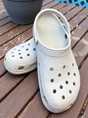 Crocs παντόφλες μέγεθος M9/W11, χρώμα atmosphere γκρι