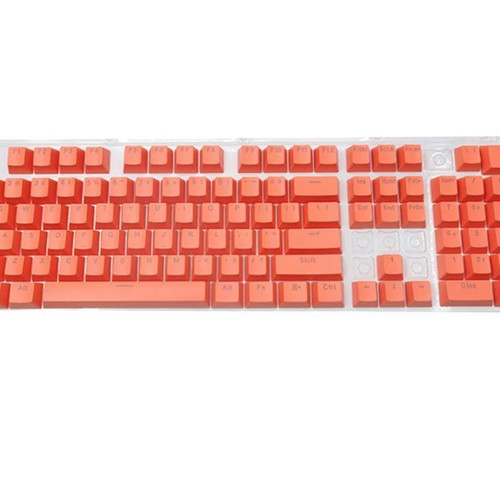 Σετ πορτοκαλί keycaps για μηχανικά πληκτρολόγια καινούργιο