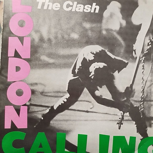 The Clash London Calling double vinyl LP used, Greek pressing 1979