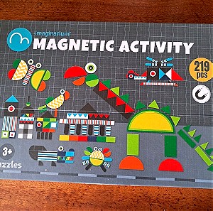 Μαγνητικό παζλ με κάρτες imaginarium