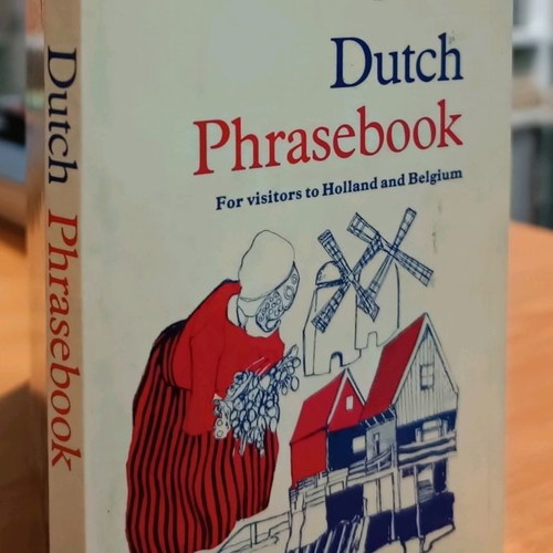 Dutch Phrasebook used, hardcover mini book