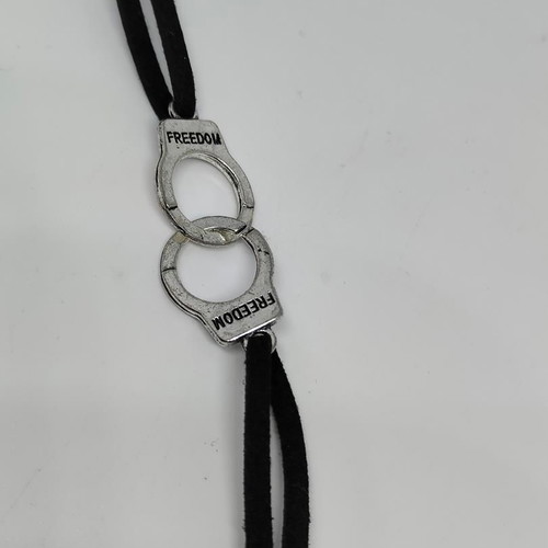 Freedom bracelet with handcuffs unisex, like new