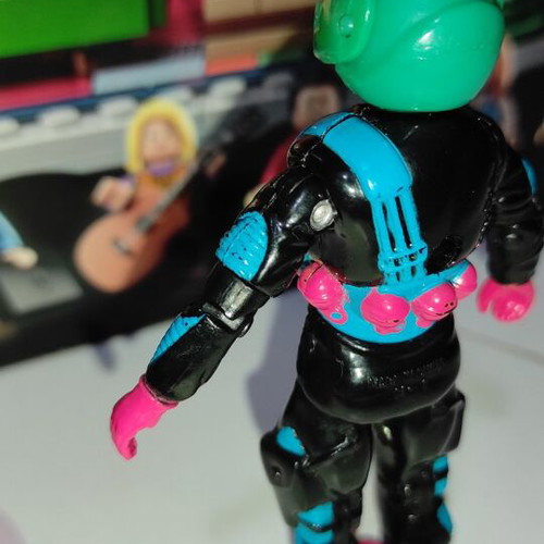 G.I.JOE TARGAT (v1) 1989 figure used with equipment