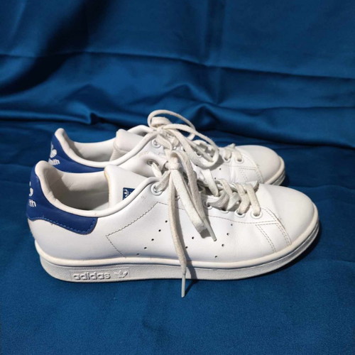 Adidas Stan Smith Ortholite sneakers used white with blue details