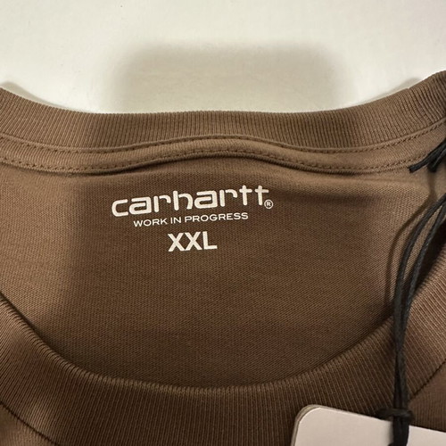 Carhartt WIP Chase T-shirt 2XL new, brown